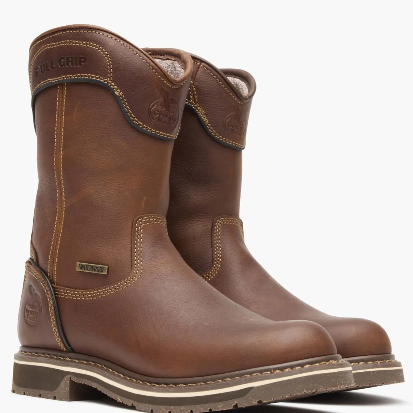 Georgia Boot AMP LT Edge Women's Waterproof Pull On Work Boot