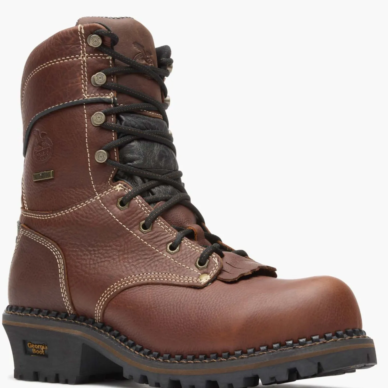 Georgia Boot AMP LT Logger Composite Toe Waterproof Work Boot