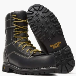 Georgia Boot AMP LT Logger Composite Toe Waterproof Work Boot