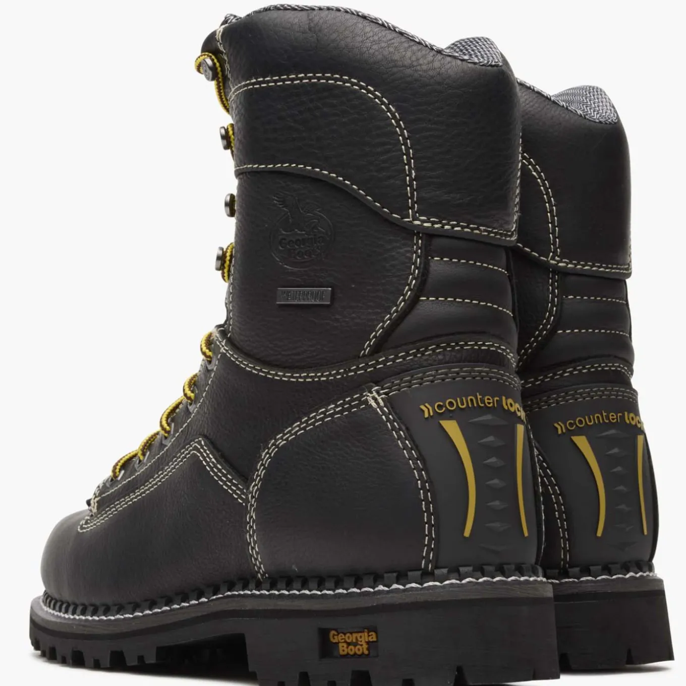 Georgia Boot AMP LT Logger Low Heel Waterproof Work Boot