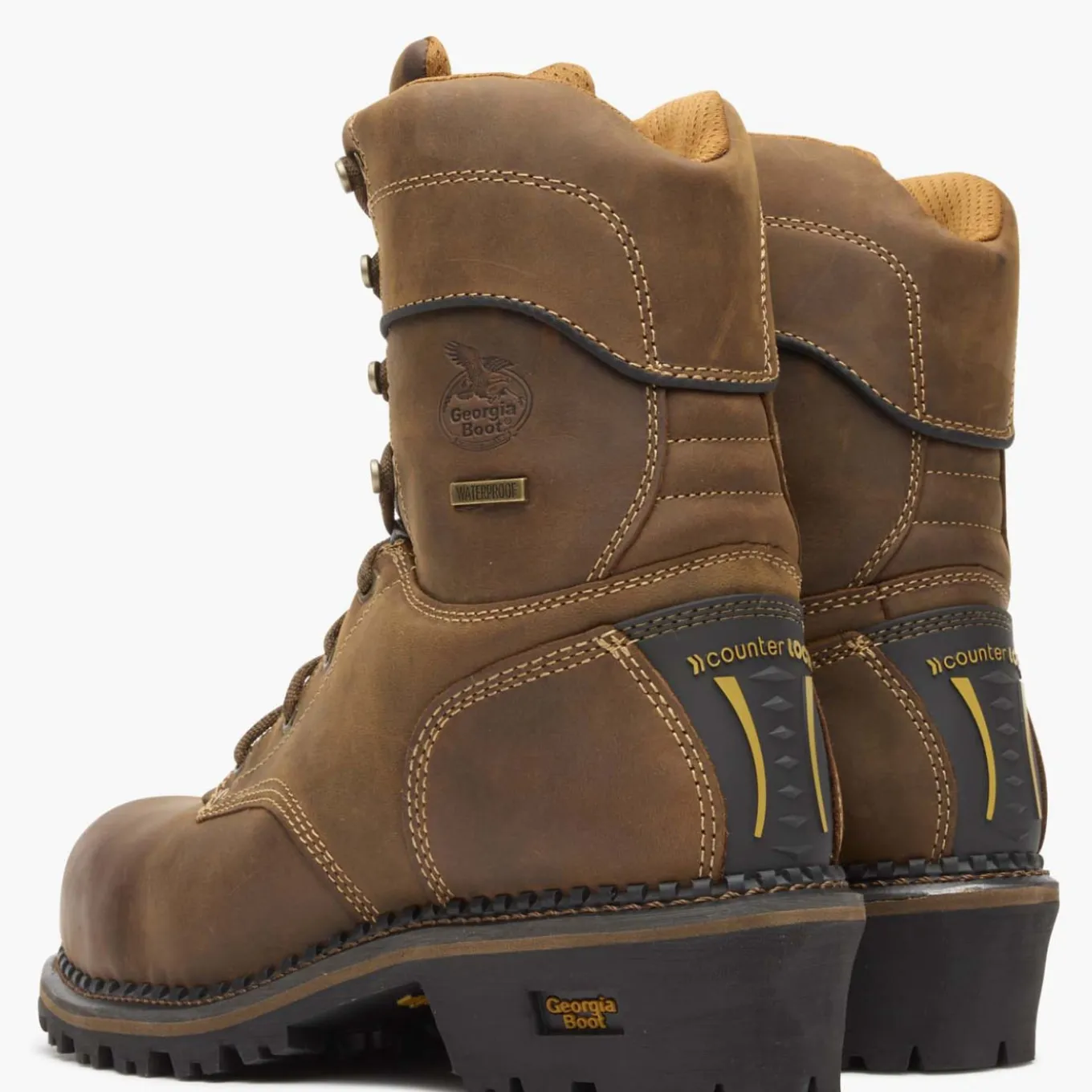 Georgia Boot AMP LT Logger Composite Toe Insulated Waterproof Work Boot