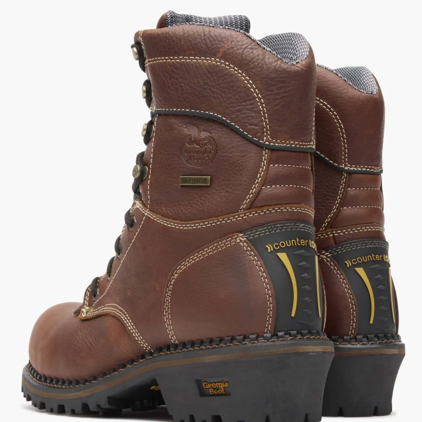 Georgia Boot AMP LT Logger Composite Toe Waterproof Work Boot