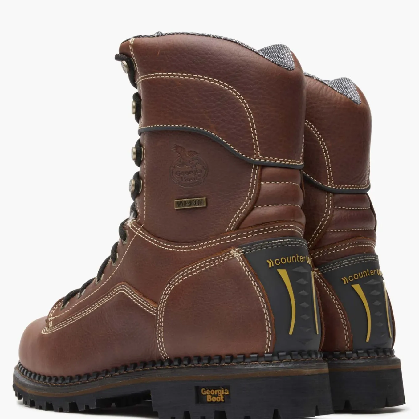 Georgia Boot AMP LT Logger Low Heel Waterproof Work Boot