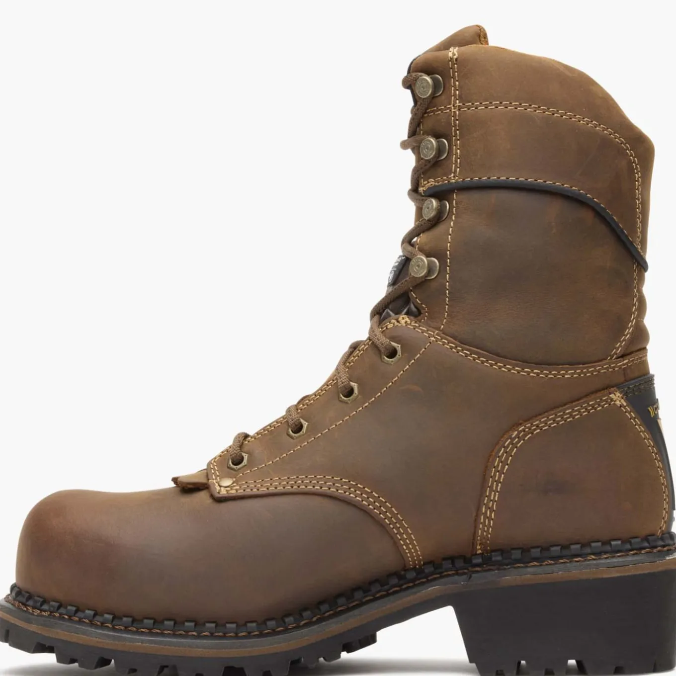 Georgia Boot AMP LT Logger Composite Toe Insulated Waterproof Work Boot