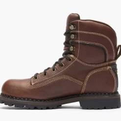 Georgia Boot AMP LT Logger Women's Alloy Toe Waterproof Low Heel Logger Boot
