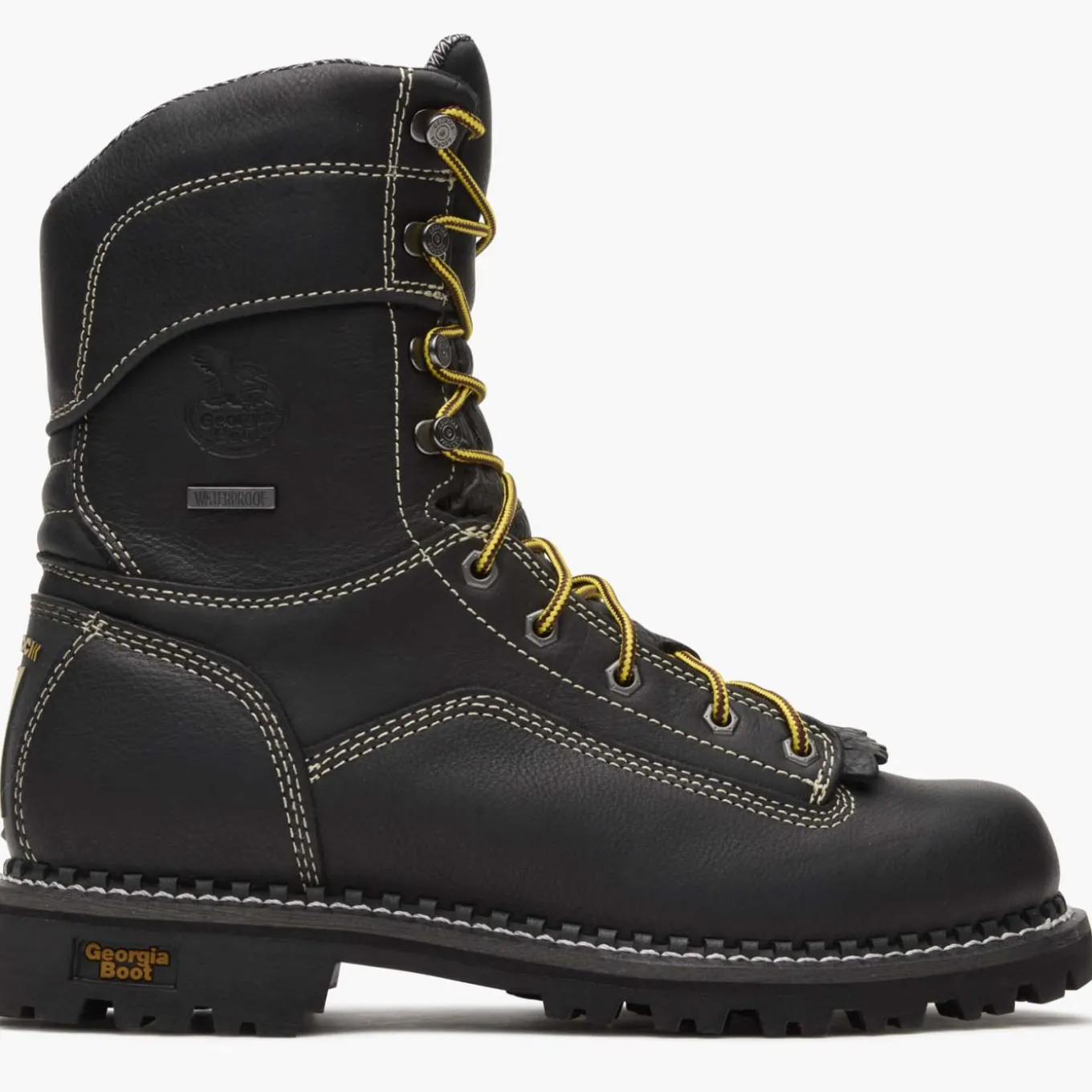 Georgia Boot AMP LT Logger Low Heel Waterproof Work Boot