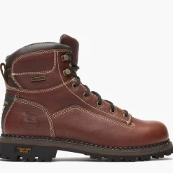 Georgia Boot AMP LT Logger Low Heel Waterproof Work Boot