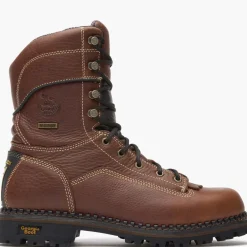 Georgia Boot AMP LT Logger Low Heel Waterproof Work Boot