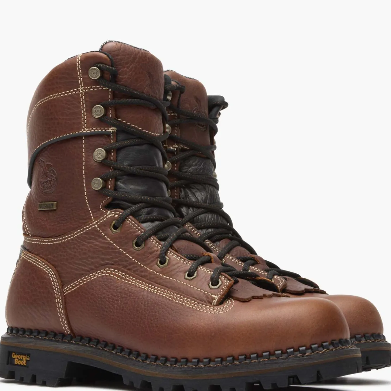 Georgia Boot AMP LT Logger Low Heel Waterproof Work Boot