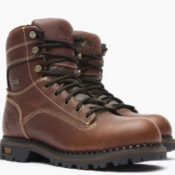 Georgia Boot AMP LT Logger Women's Alloy Toe Waterproof Low Heel Logger Boot