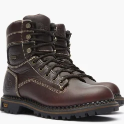 Georgia Boot AMP LT Logger Women's Waterproof Low Heel Logger Boot