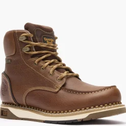 Georgia Boot AMP LT Wedge Waterproof Moc-Toe Work Boot