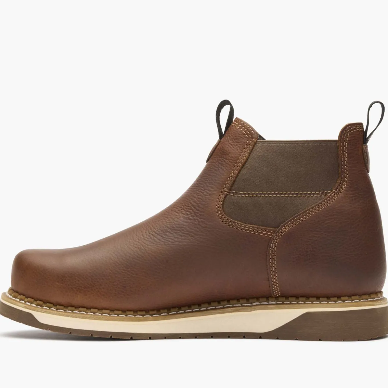 Georgia Boot AMP LT Wedge Steel Toe Waterproof Chelsea Work Boot