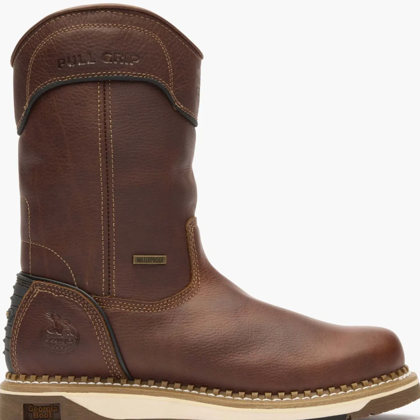 Georgia Boot AMP LT Wedge Waterproof Pull On Work Boot