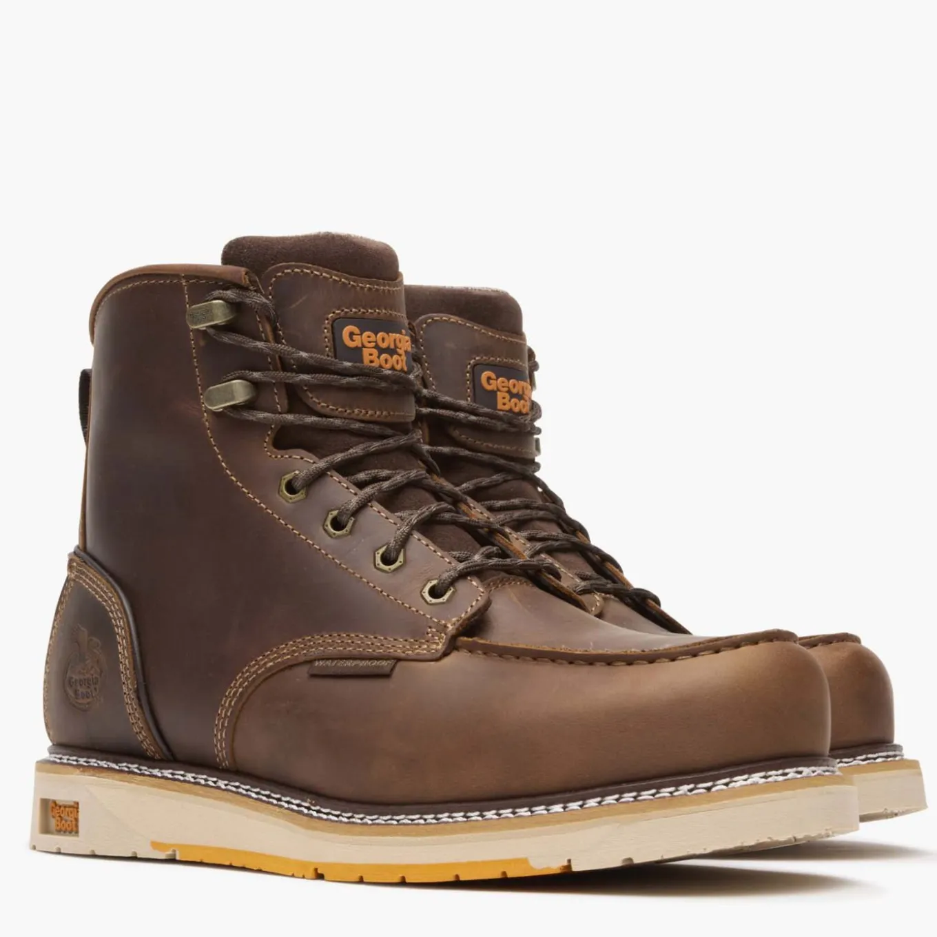 Georgia Boot AMP LT Wedge Composite Toe Waterproof Work Boot