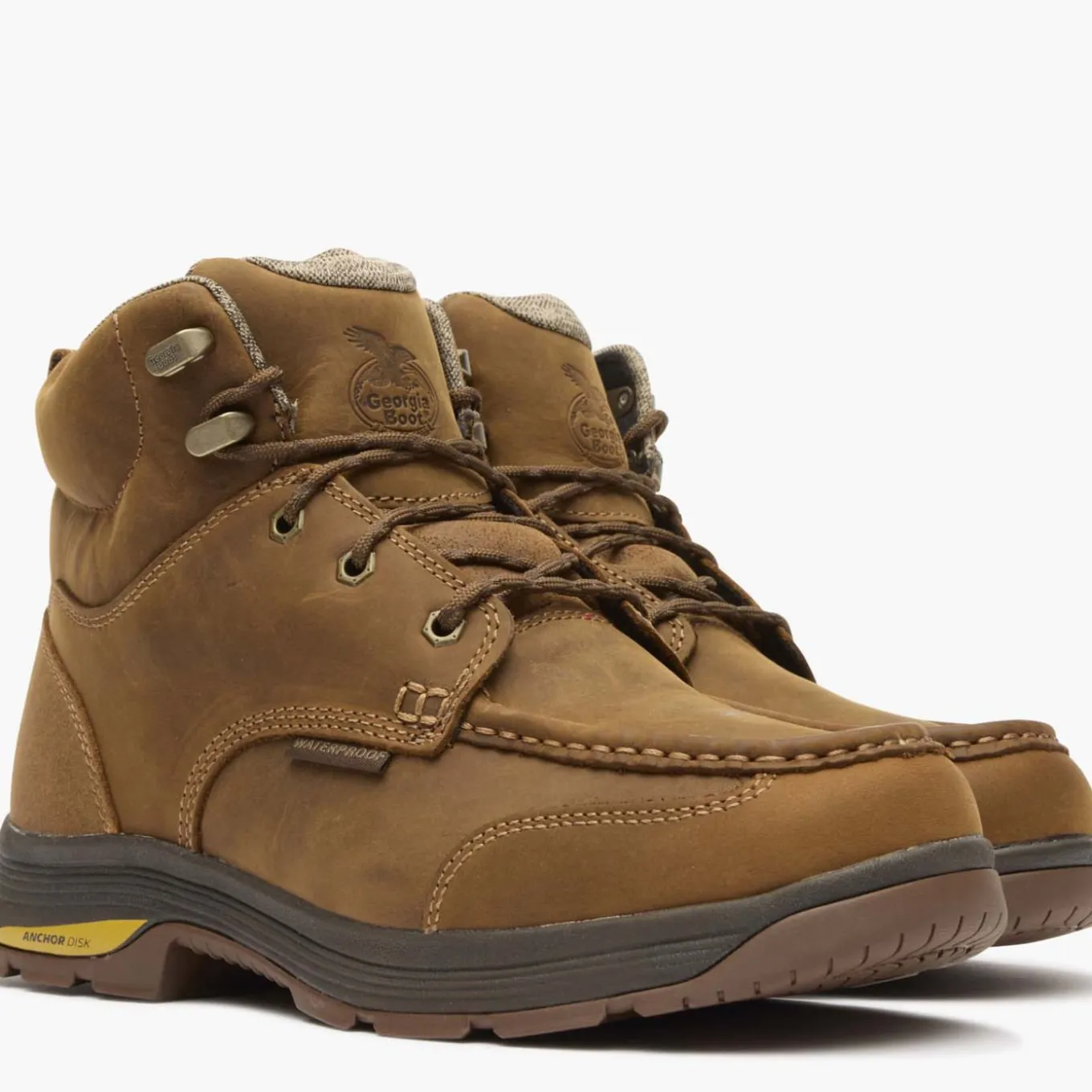Georgia Boot Athens SuperLyte Moc-Toe Waterproof Work Boot