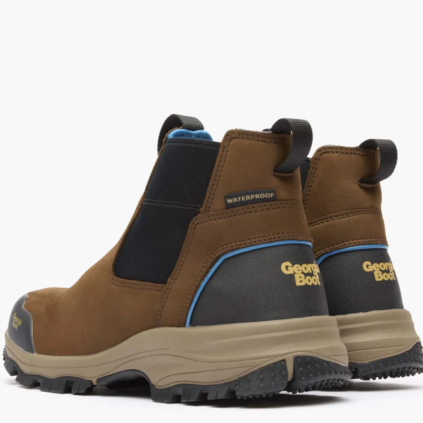 Georgia Boot Blue Collar Chelsea Waterproof Work Romeo Boot