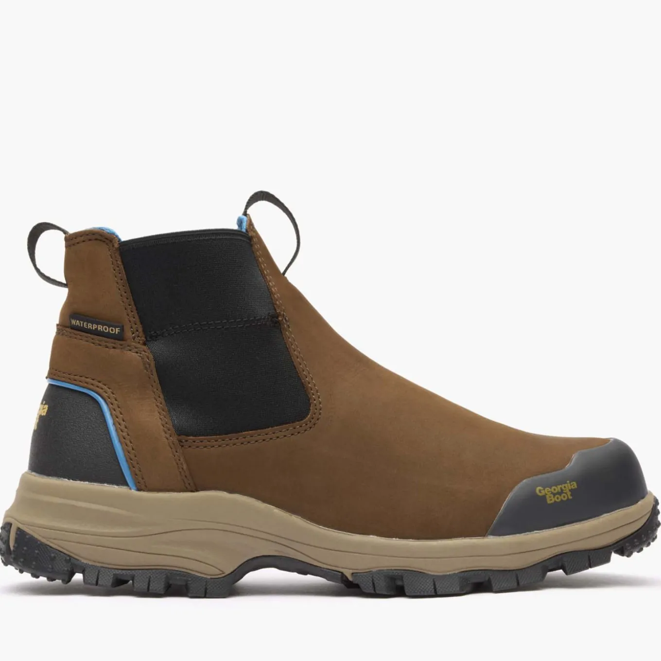 Georgia Boot Blue Collar Chelsea Waterproof Work Romeo Boot