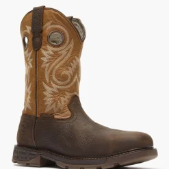 Georgia Boot Carbo-Tec FLX 11" Waterproof Alloy Toe Pull On Work Boot