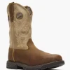 Georgia Boot Carbo-Tec FLX 11" Alloy Toe Pull On Work Boot