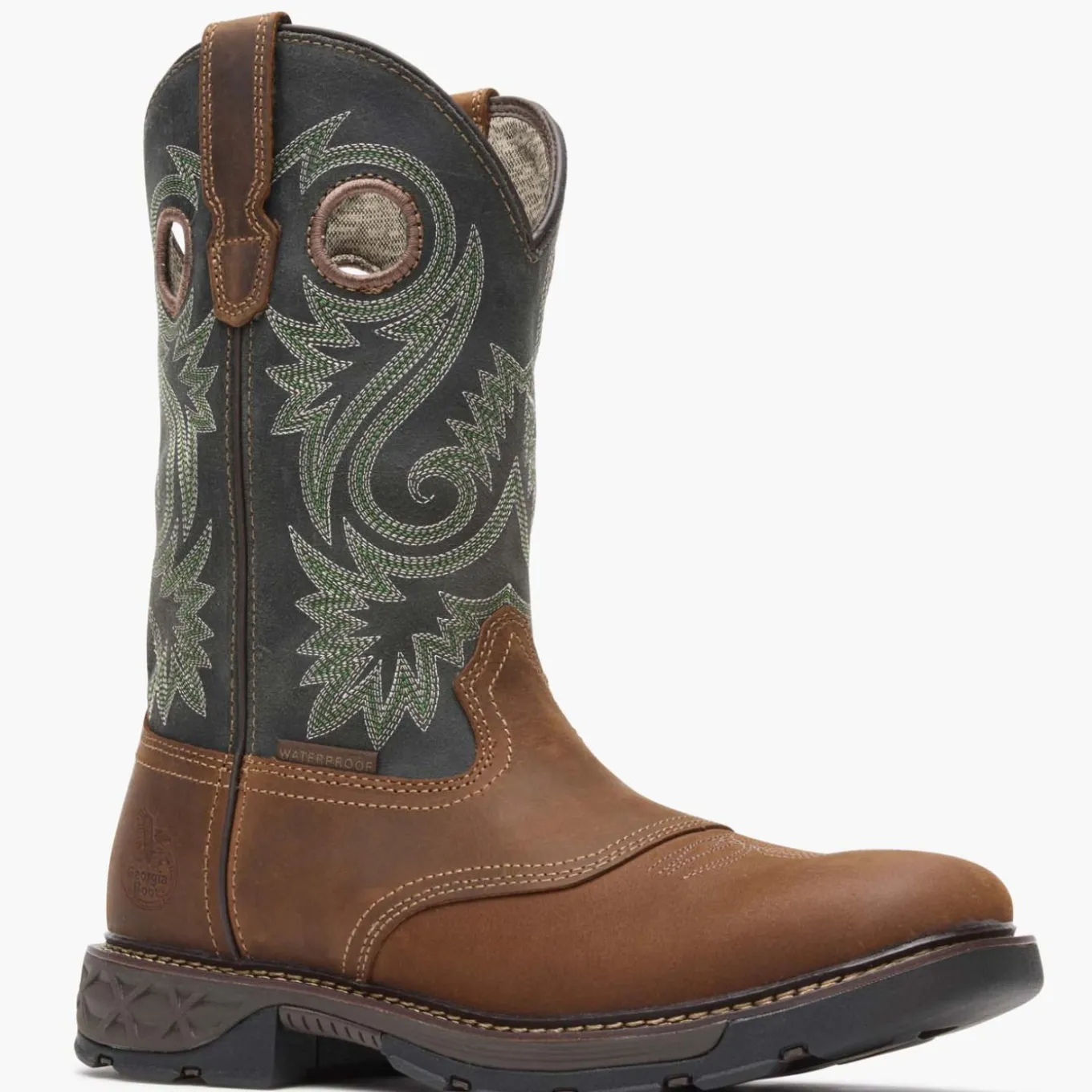 Georgia Boot Carbo-Tec FLX Waterproof Pull-on Work Boot