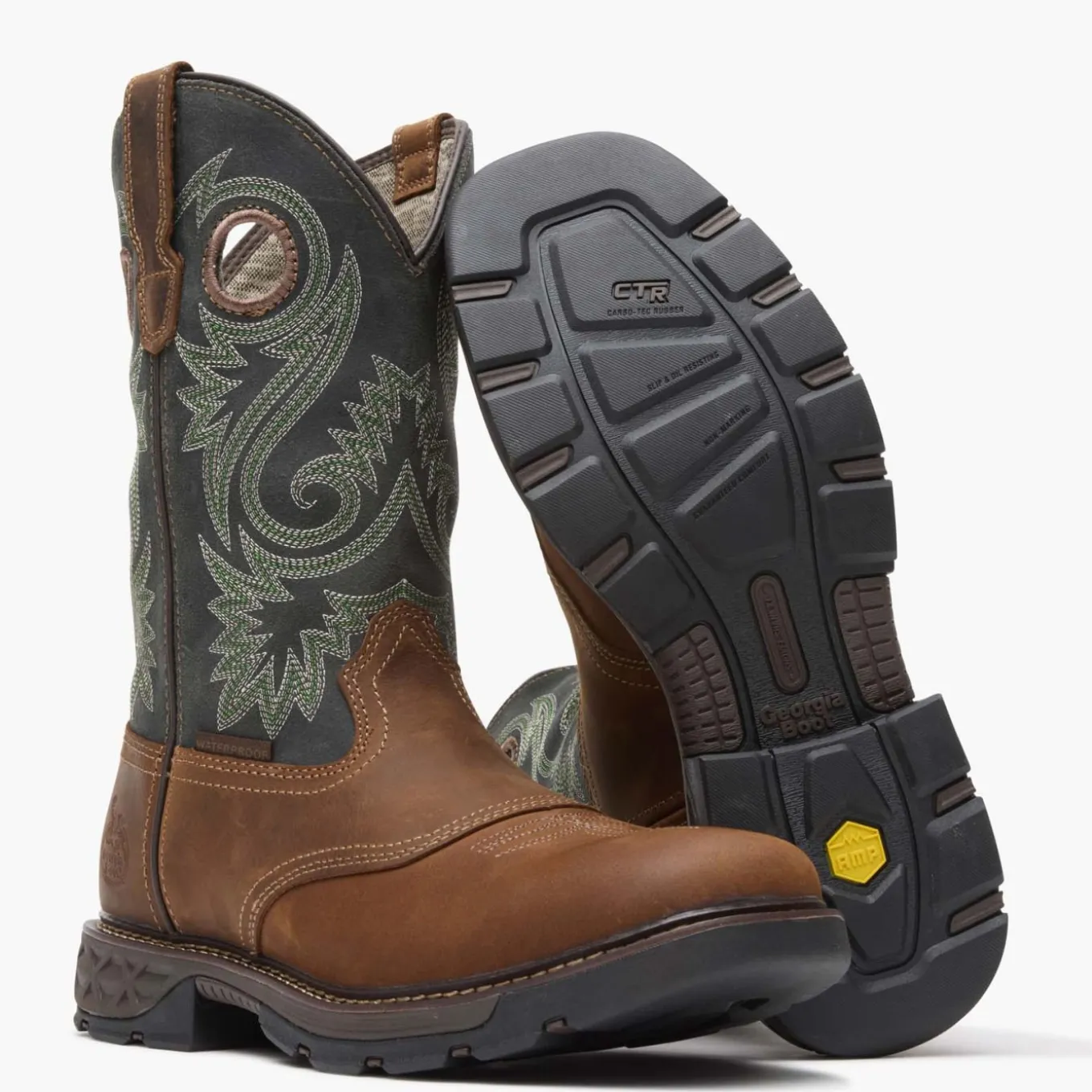 Georgia Boot Carbo-Tec FLX Waterproof Pull-on Work Boot