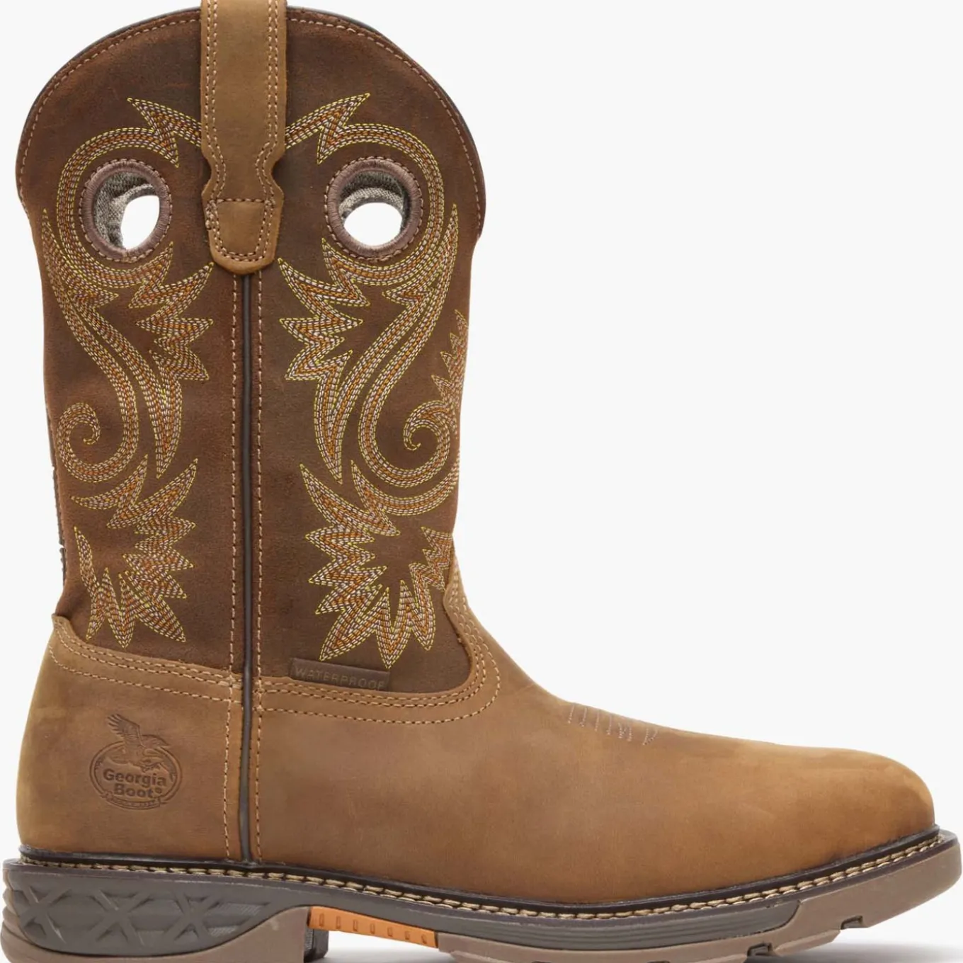 Georgia Boot Carbo-Tec FLX Alloy Toe Waterproof Pull-on Work Boot