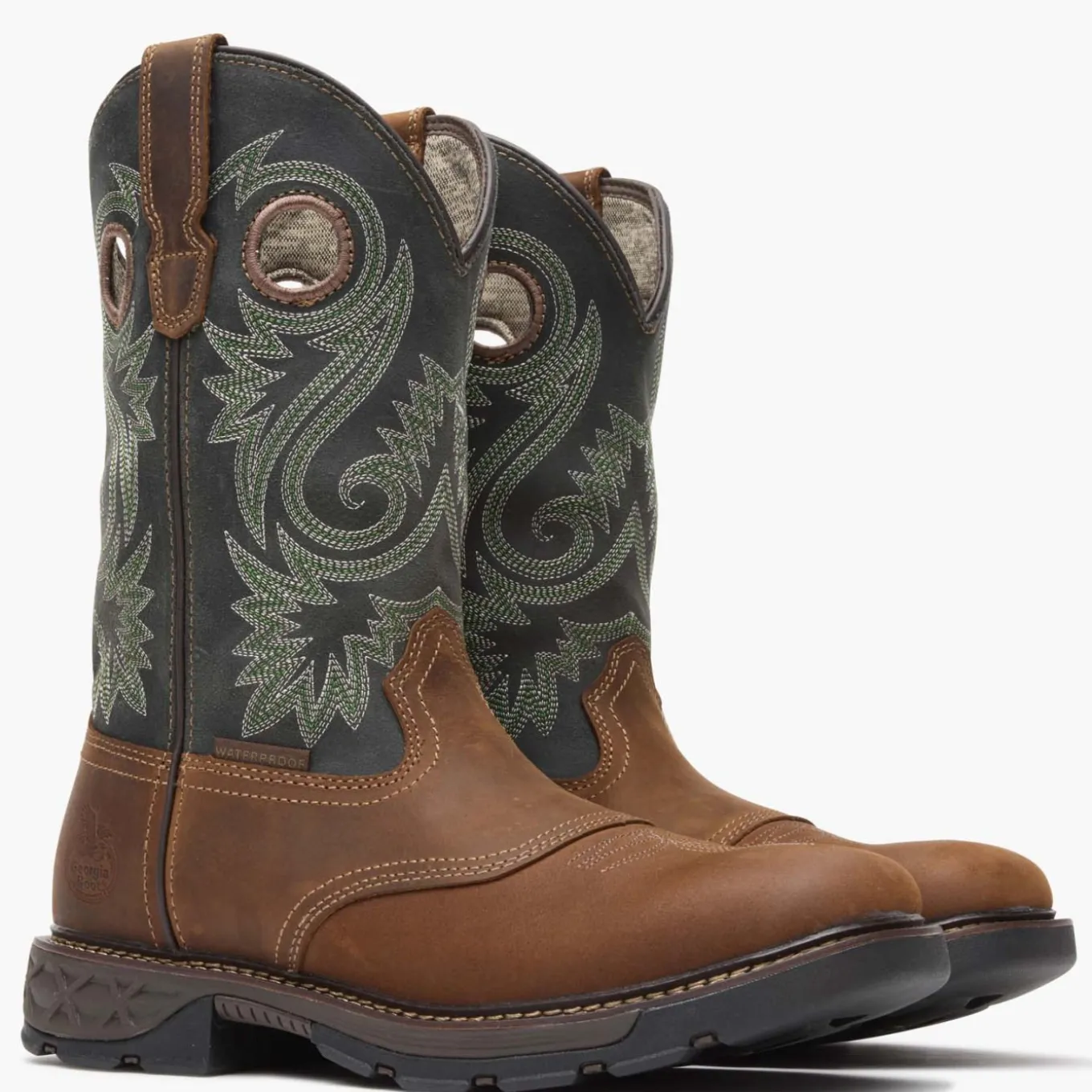 Georgia Boot Carbo-Tec FLX Waterproof Pull-on Work Boot
