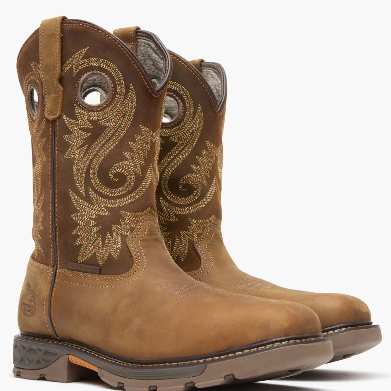 Georgia Boot Carbo-Tec FLX Alloy Toe Waterproof Pull-on Work Boot