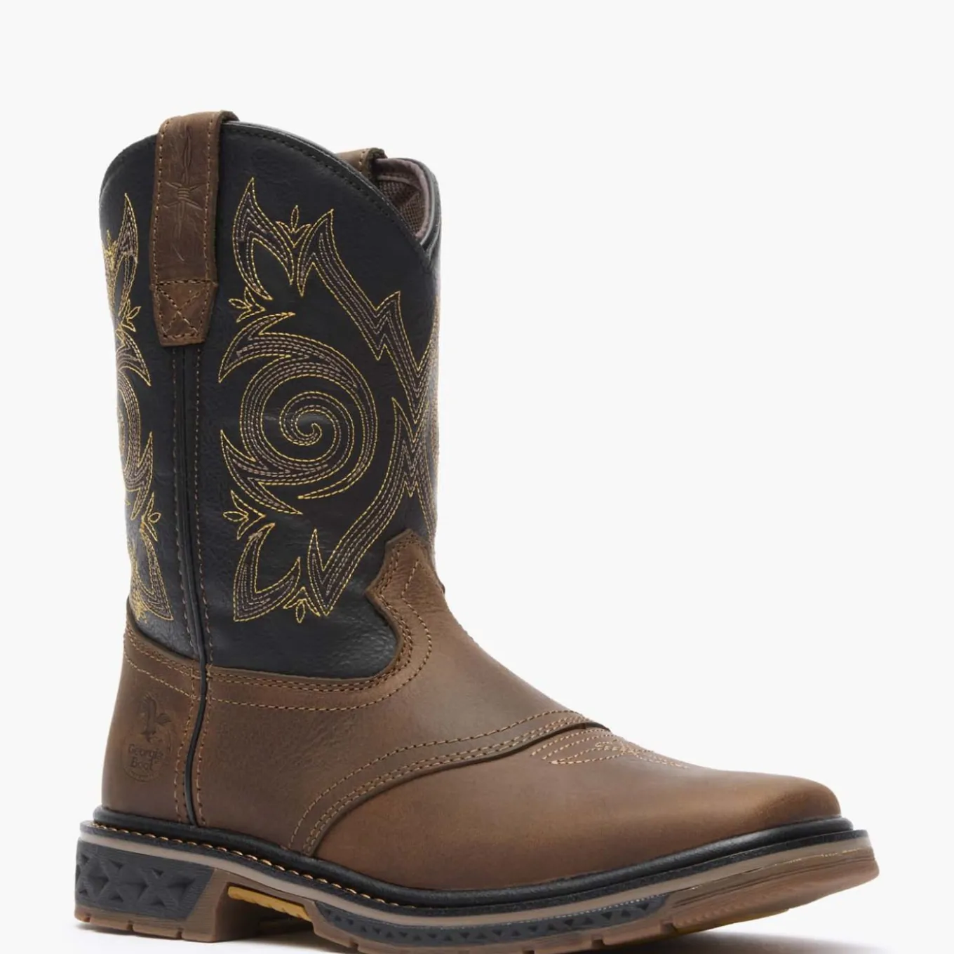 Georgia Boot Carbo-Tec LT Big Kids Pull-On Saddle Boot