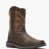 Georgia Boot Carbo-Tec LT Big Kids Brown Pull-On Boot