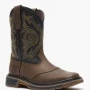 Georgia Boot Carbo-Tec LT Little Kids Pull-On Saddle Boot