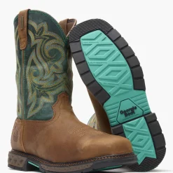 Georgia Boot Carbo-Tec LT Women's Steel Toe Waterproof Pull-On Boot