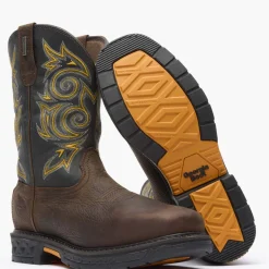 Georgia Boot Carbo-Tec LT Steel Toe Waterproof Pull-On Work Boot