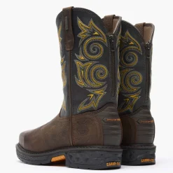 Georgia Boot Carbo-Tec LT Steel Toe Waterproof Pull-On Work Boot