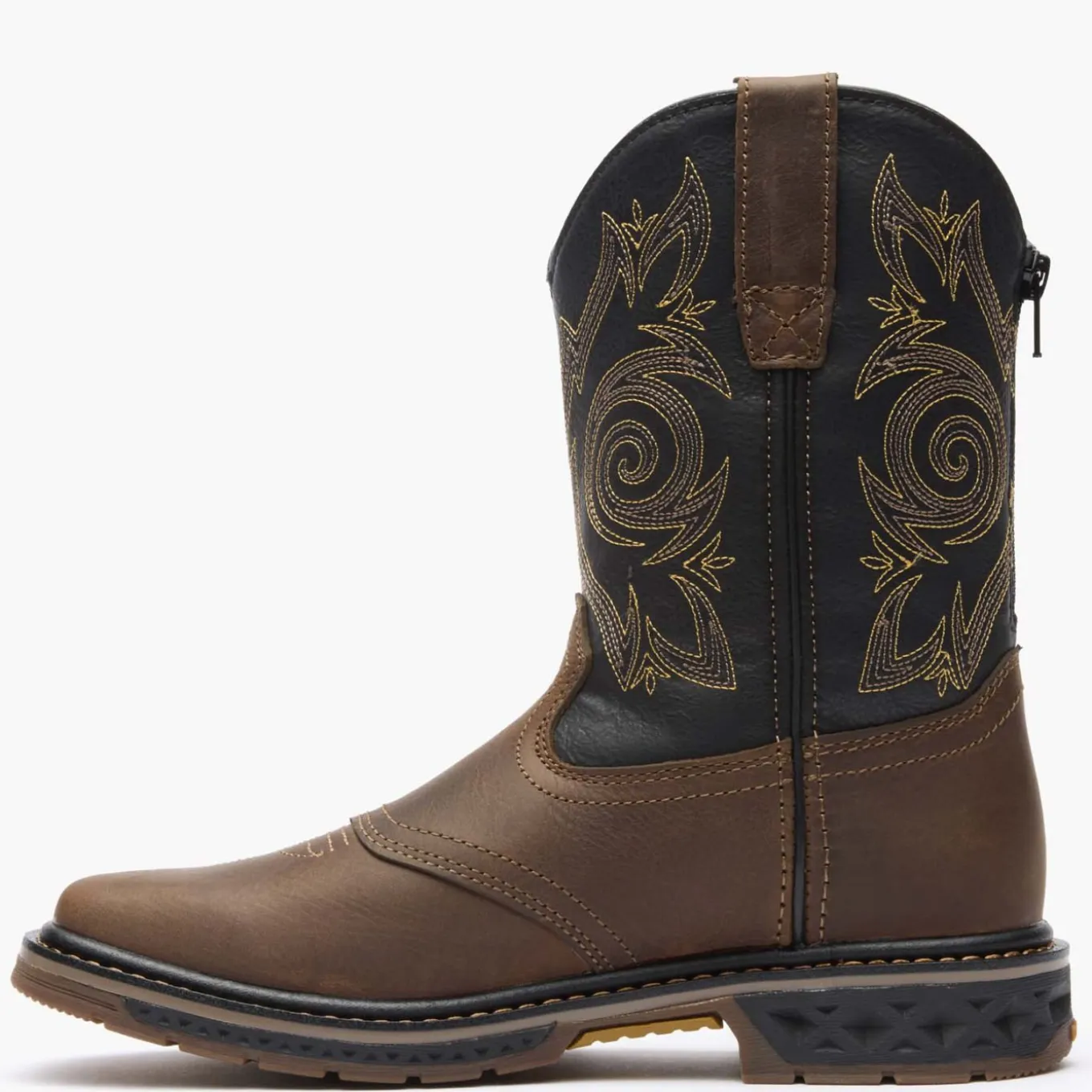Georgia Boot Carbo-Tec LT Big Kids Pull-On Saddle Boot