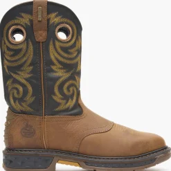 Georgia Boot Carbo-Tec LT Steel Toe Waterproof Pull On Work Boot