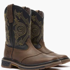 Georgia Boot Carbo-Tec LT Little Kids Pull-On Saddle Boot