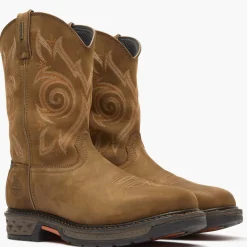 Georgia Boot Carbo-Tec LT Steel Toe Waterproof Pull On Work Boot