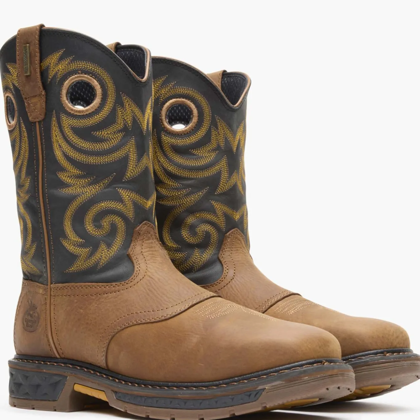 Georgia Boot Carbo-Tec LT Steel Toe Waterproof Pull On Work Boot