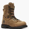 Georgia Boot Comfort Core Waterproof Low Heel Logger Work Boot
