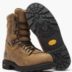 Georgia Boot Comfort Core Waterproof Low Heel Logger Work Boot