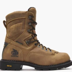 Georgia Boot Comfort Core Waterproof Low Heel Logger Work Boot