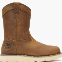 Georgia Boot Core 37 Wedge 10" Steel Toe Waterproof Pull-On Work Boot
