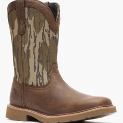 Georgia Boot Core 37 Western 11" Mossy Oak Pull On
