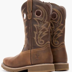 Georgia Boot Core 37 Western 11" Steel Toe Waterproof Pull-On Work Boot