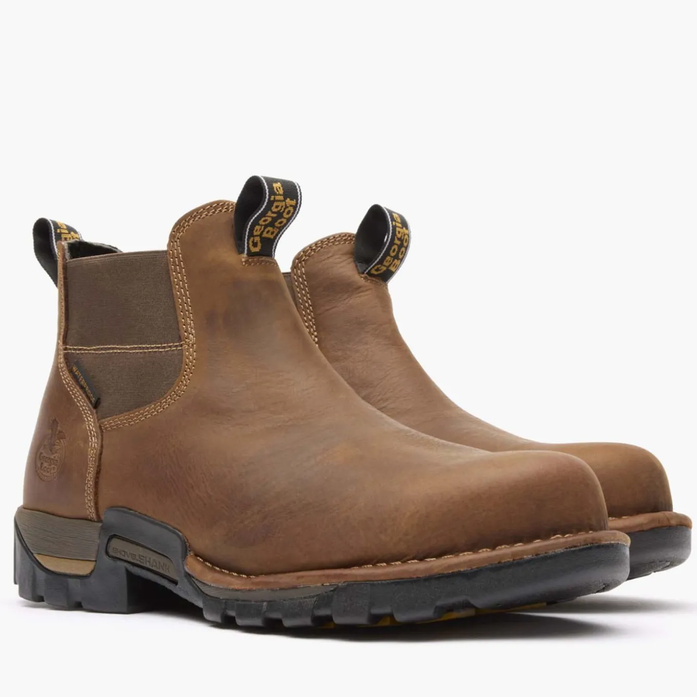 Georgia Boot Eagle One Steel Toe Waterproof Chelsea Work Boot