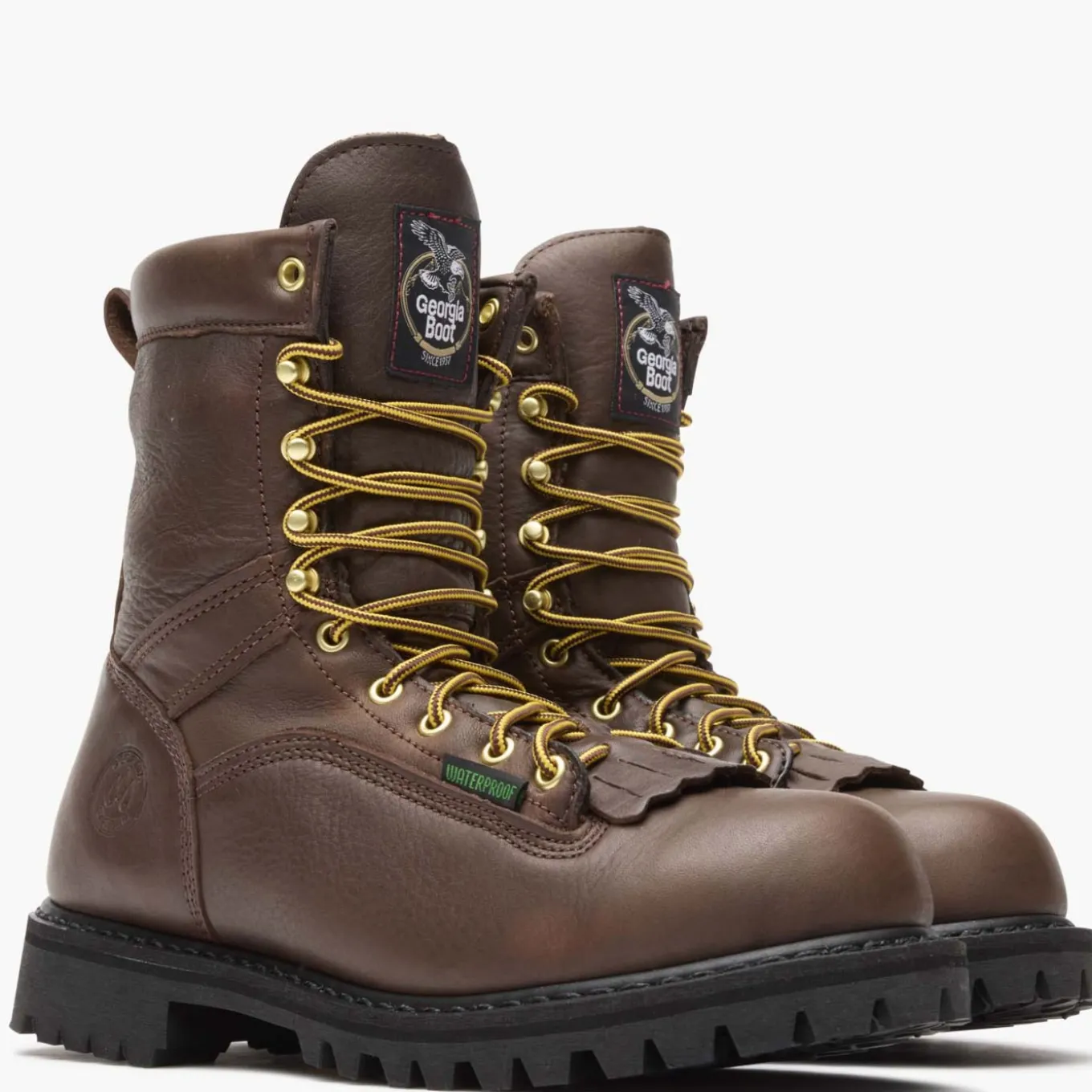Georgia Boot Lace-to-Toe Waterproof Work Boot