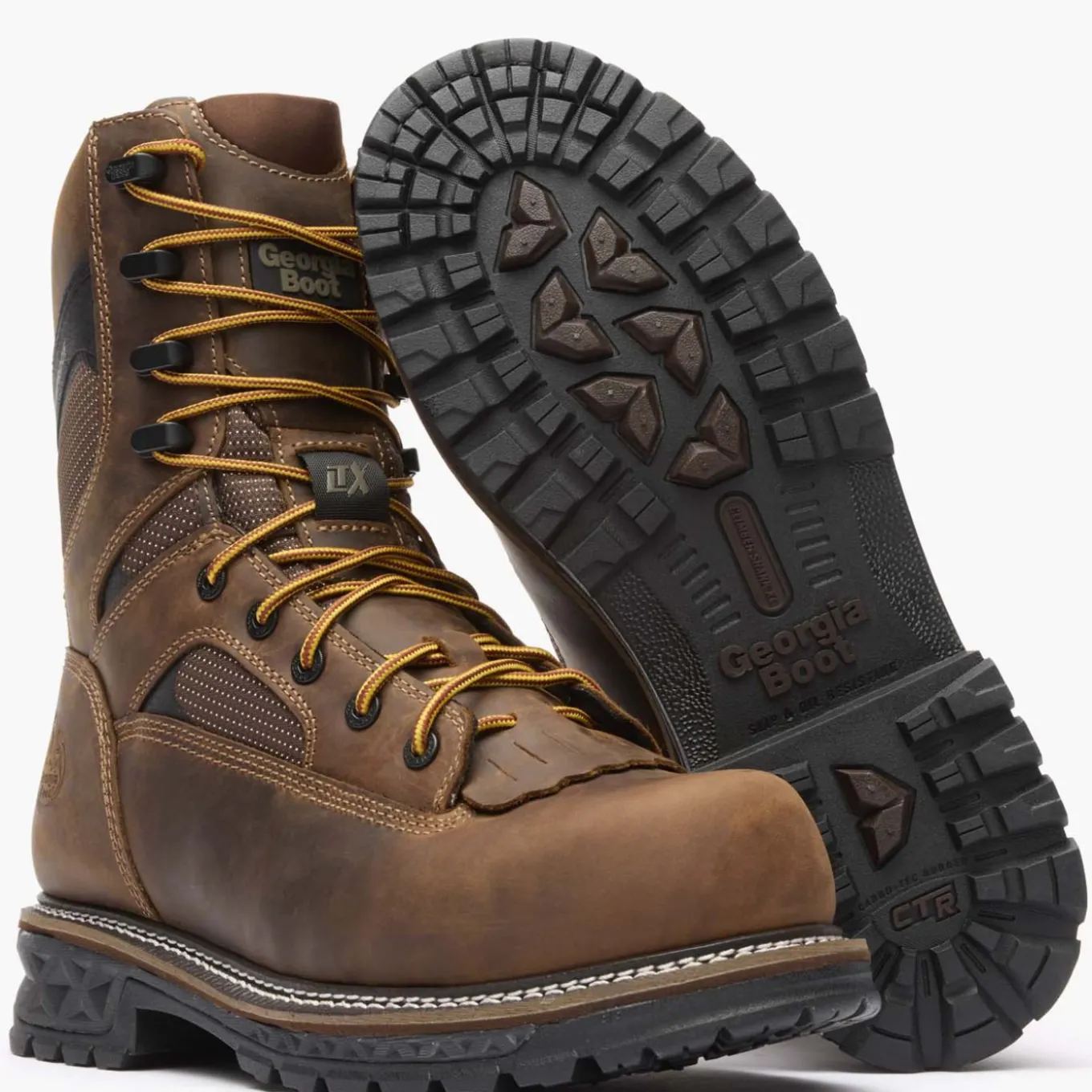 Georgia Boot LTX Logger 9" Composite Toe Waterproof Work Boot