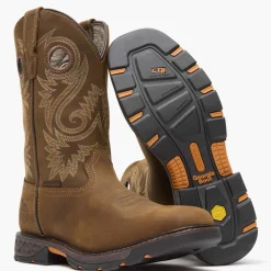 Georgia Boot Men's Carbo-Tec FLX Waterproof Pull-On Work Boot